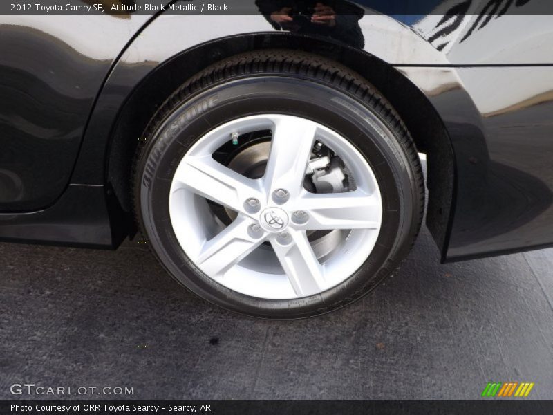 Attitude Black Metallic / Black 2012 Toyota Camry SE