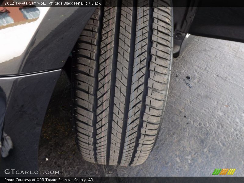 Attitude Black Metallic / Black 2012 Toyota Camry SE