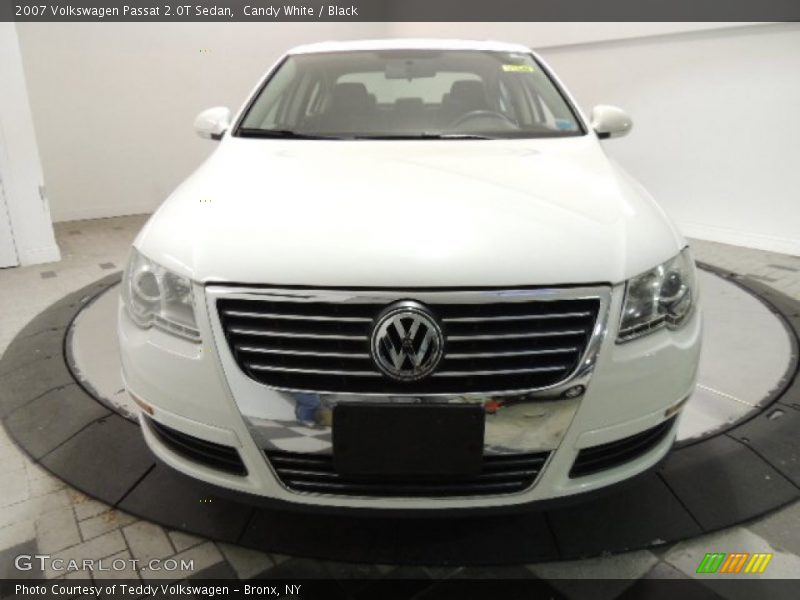 Candy White / Black 2007 Volkswagen Passat 2.0T Sedan