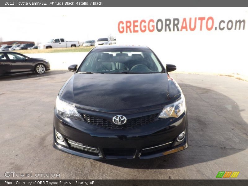 Attitude Black Metallic / Black 2012 Toyota Camry SE