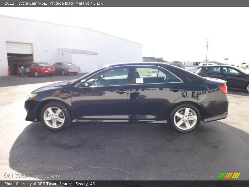 Attitude Black Metallic / Black 2012 Toyota Camry SE