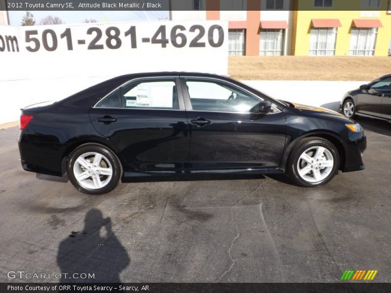 Attitude Black Metallic / Black 2012 Toyota Camry SE