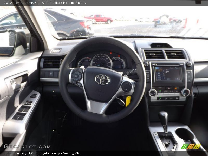 Attitude Black Metallic / Black 2012 Toyota Camry SE