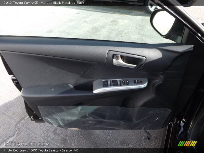 Attitude Black Metallic / Black 2012 Toyota Camry SE