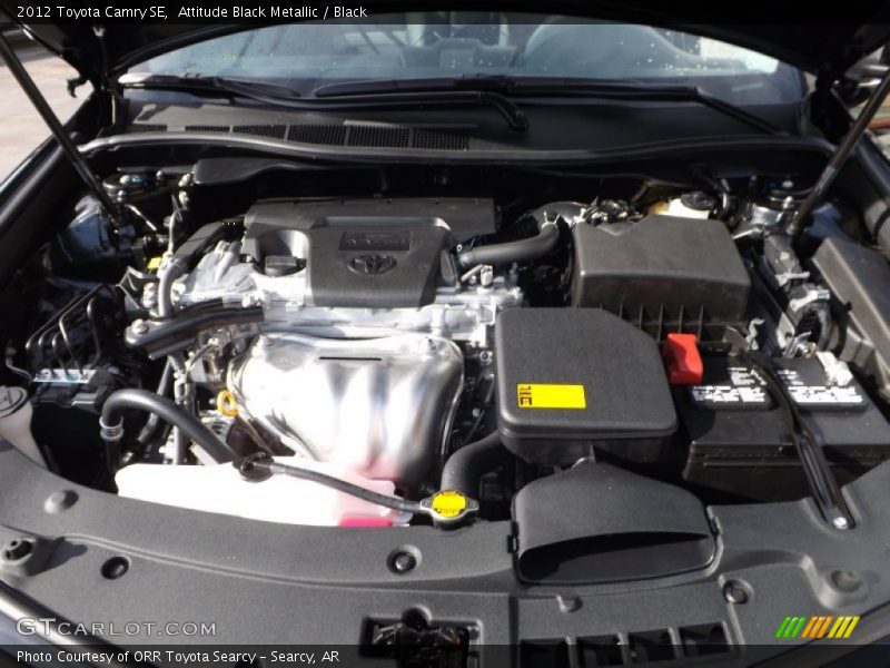 Attitude Black Metallic / Black 2012 Toyota Camry SE