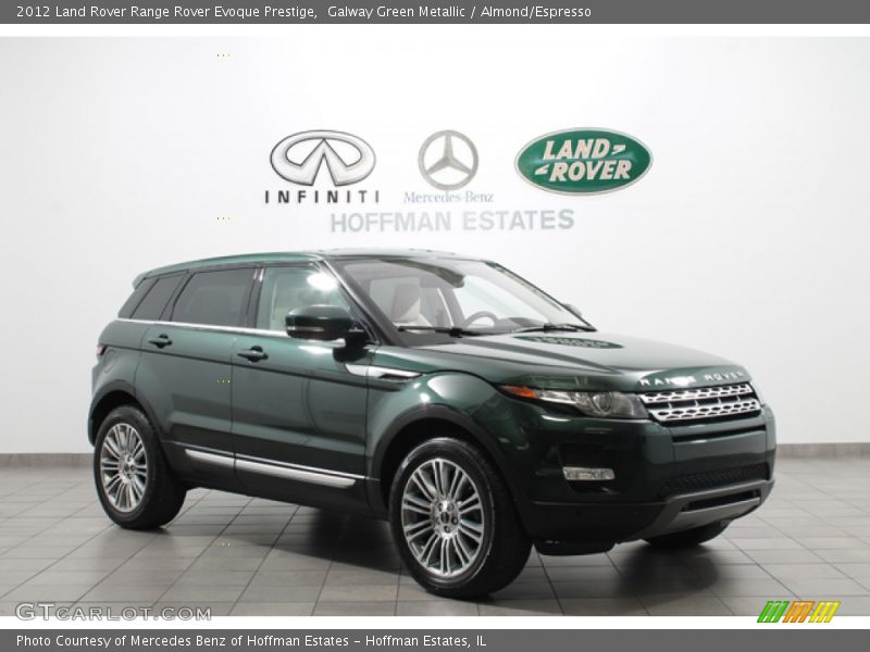 Galway Green Metallic / Almond/Espresso 2012 Land Rover Range Rover Evoque Prestige