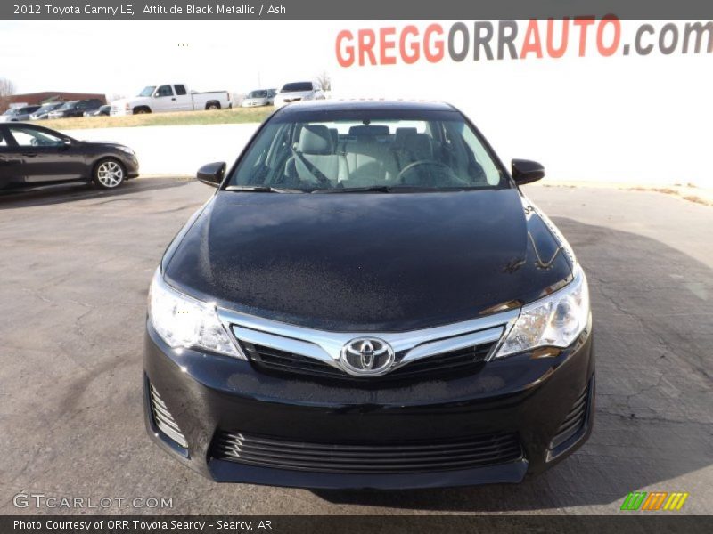 Attitude Black Metallic / Ash 2012 Toyota Camry LE