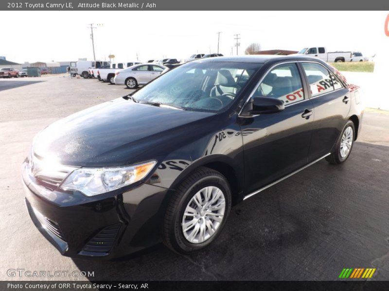 Attitude Black Metallic / Ash 2012 Toyota Camry LE