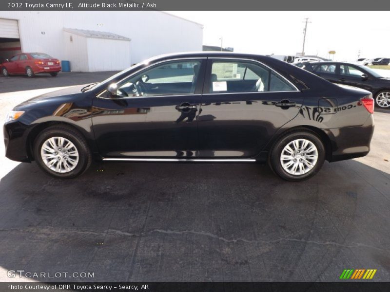 Attitude Black Metallic / Ash 2012 Toyota Camry LE