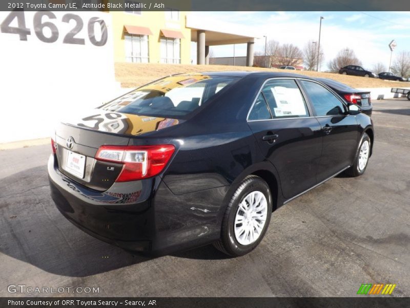 Attitude Black Metallic / Ash 2012 Toyota Camry LE