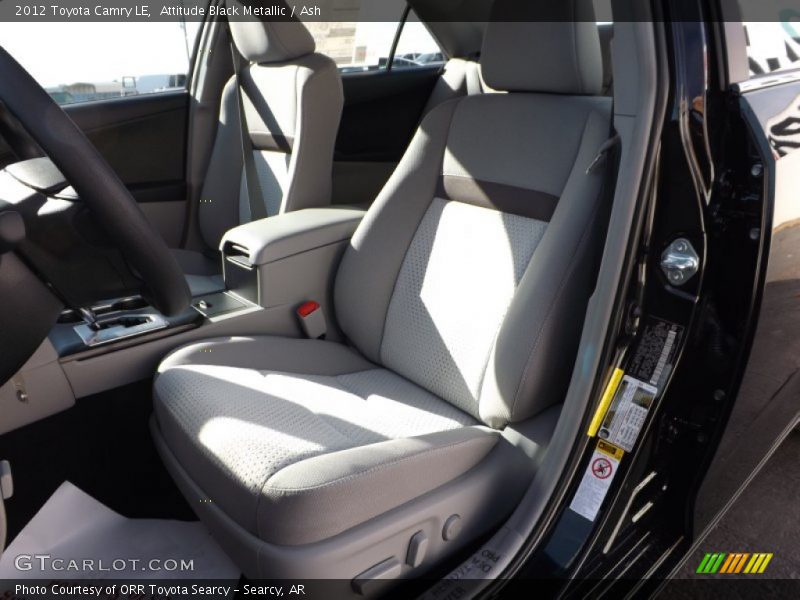 Attitude Black Metallic / Ash 2012 Toyota Camry LE