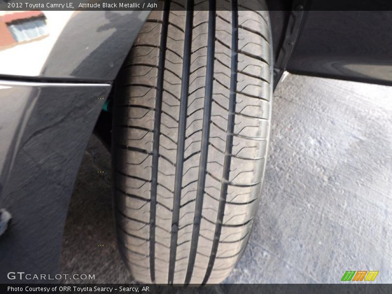 Attitude Black Metallic / Ash 2012 Toyota Camry LE