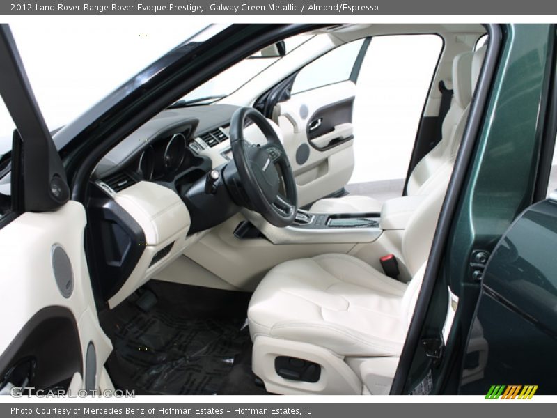Galway Green Metallic / Almond/Espresso 2012 Land Rover Range Rover Evoque Prestige