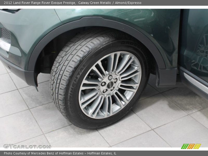 Galway Green Metallic / Almond/Espresso 2012 Land Rover Range Rover Evoque Prestige