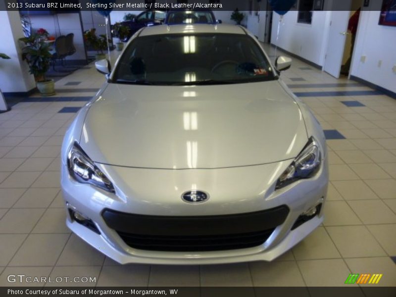 Sterling Silver Metallic / Black Leather/Alcantara 2013 Subaru BRZ Limited