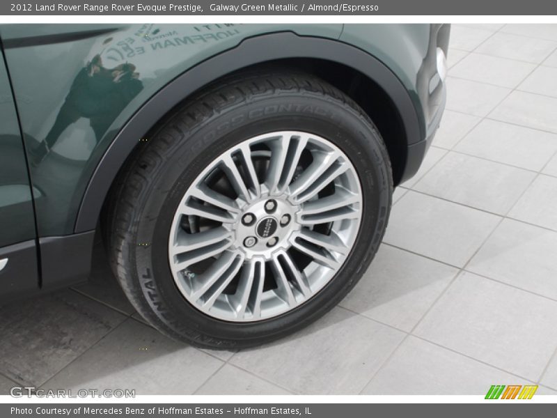 Galway Green Metallic / Almond/Espresso 2012 Land Rover Range Rover Evoque Prestige