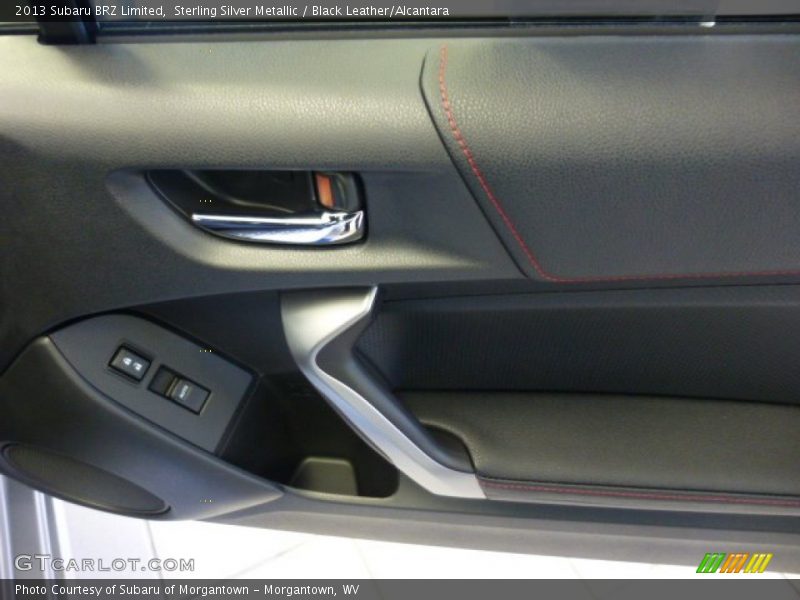 Sterling Silver Metallic / Black Leather/Alcantara 2013 Subaru BRZ Limited
