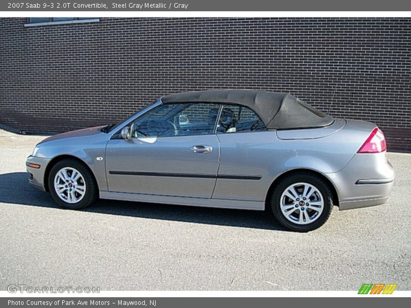  2007 9-3 2.0T Convertible Steel Gray Metallic