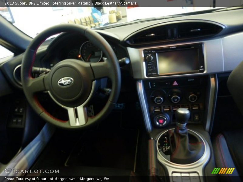 Sterling Silver Metallic / Black Leather/Alcantara 2013 Subaru BRZ Limited
