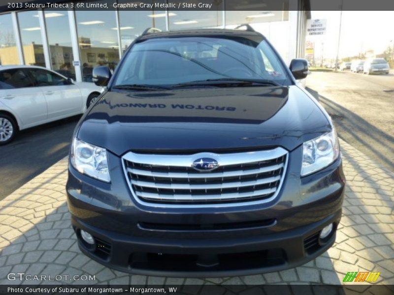 Graphite Gray Metallic / Slate Gray 2013 Subaru Tribeca 3.6R Limited