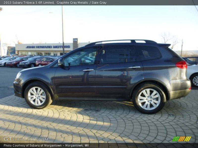 Graphite Gray Metallic / Slate Gray 2013 Subaru Tribeca 3.6R Limited