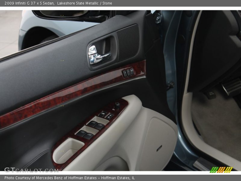 Lakeshore Slate Metallic / Stone 2009 Infiniti G 37 x S Sedan