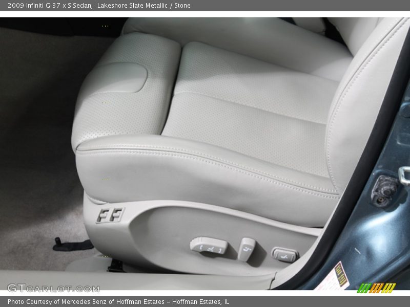 Lakeshore Slate Metallic / Stone 2009 Infiniti G 37 x S Sedan