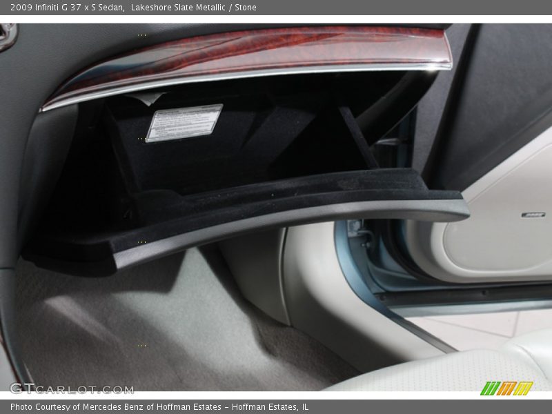 Lakeshore Slate Metallic / Stone 2009 Infiniti G 37 x S Sedan