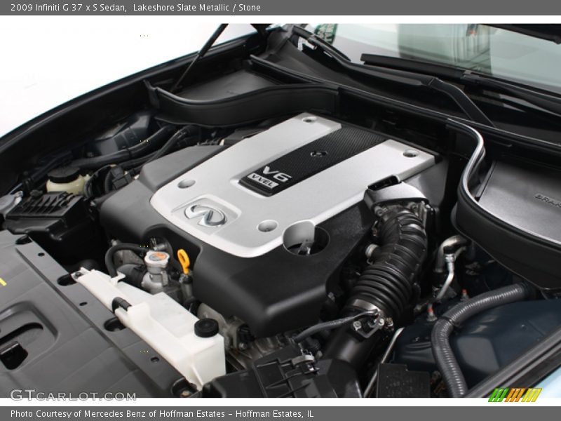 Lakeshore Slate Metallic / Stone 2009 Infiniti G 37 x S Sedan