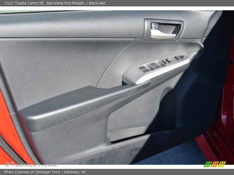 Barcelona Red Metallic / Black/Ash 2012 Toyota Camry SE
