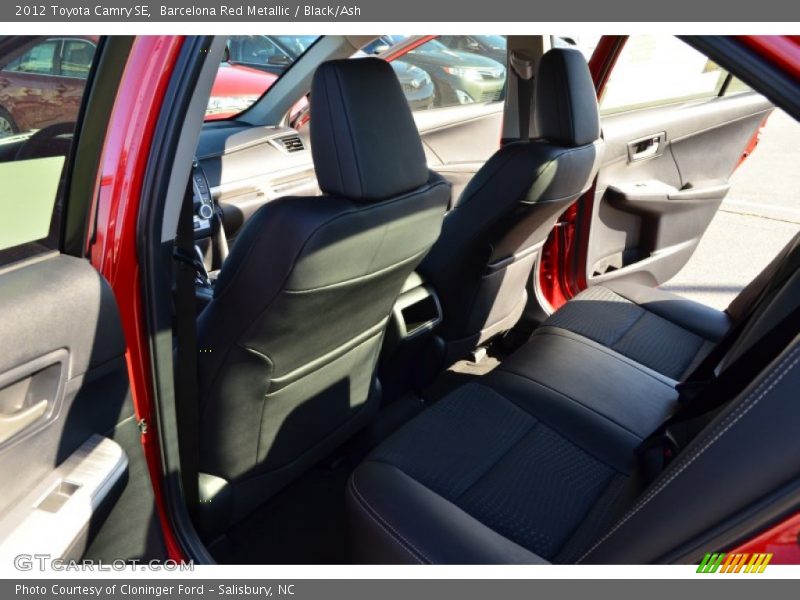 Barcelona Red Metallic / Black/Ash 2012 Toyota Camry SE