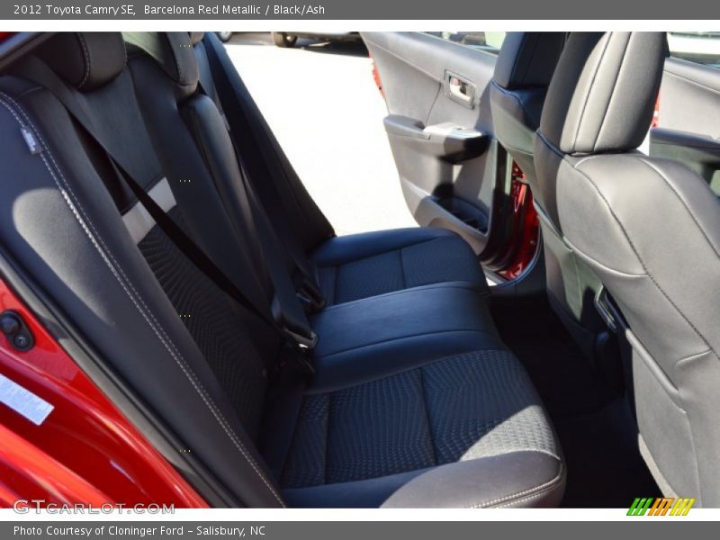 Barcelona Red Metallic / Black/Ash 2012 Toyota Camry SE