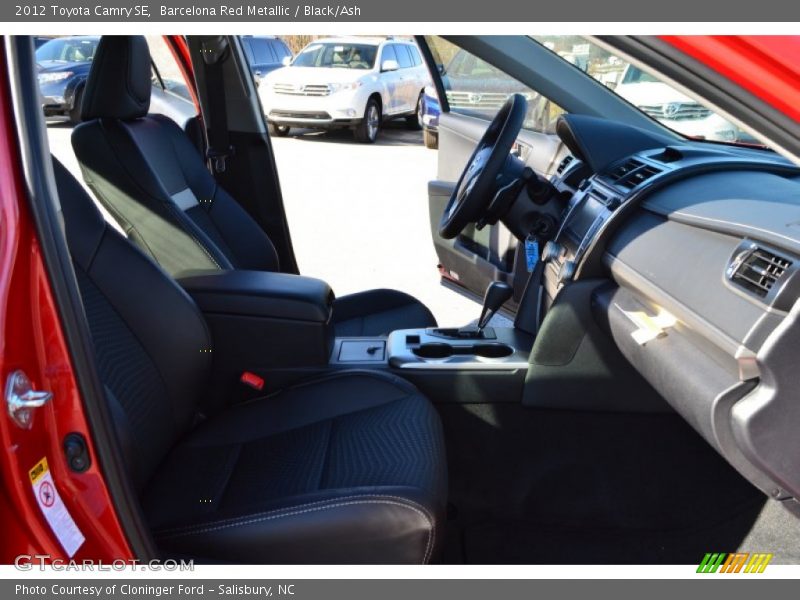 Barcelona Red Metallic / Black/Ash 2012 Toyota Camry SE