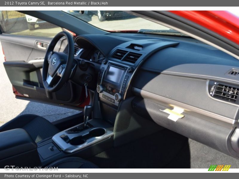 Barcelona Red Metallic / Black/Ash 2012 Toyota Camry SE