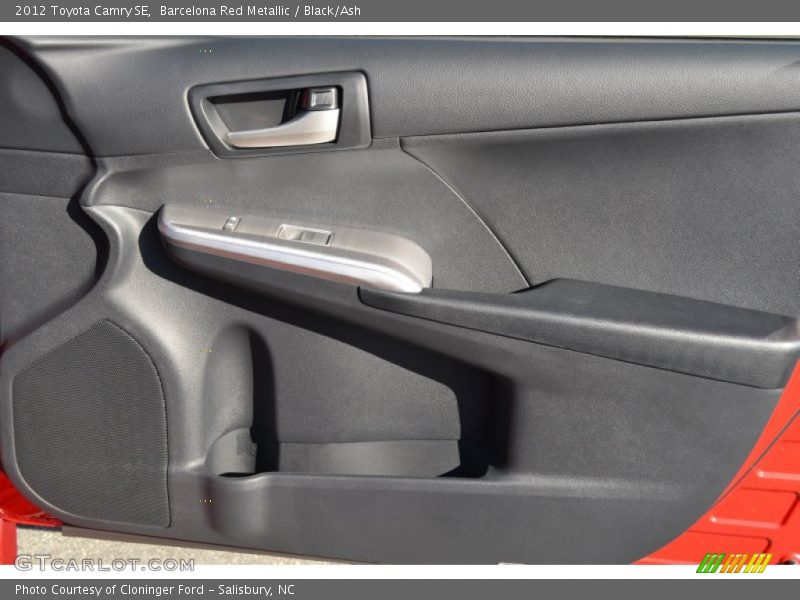 Barcelona Red Metallic / Black/Ash 2012 Toyota Camry SE
