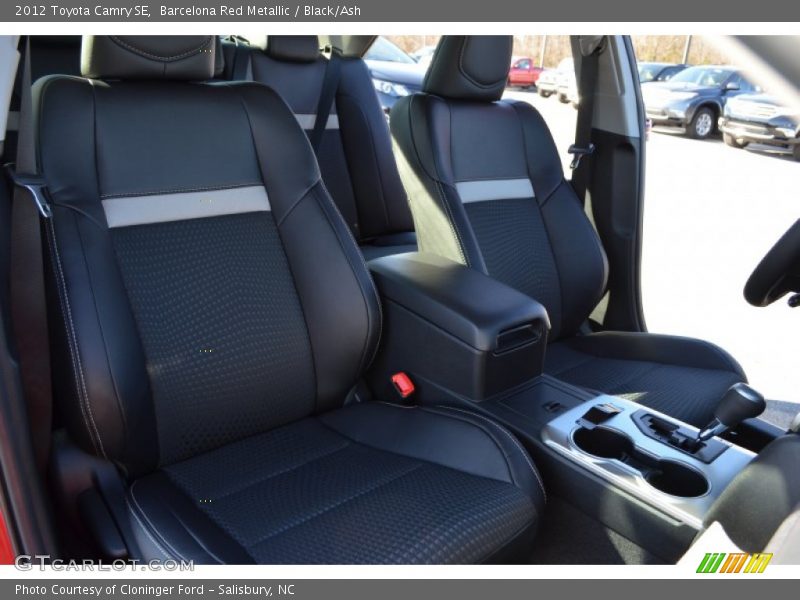 Barcelona Red Metallic / Black/Ash 2012 Toyota Camry SE