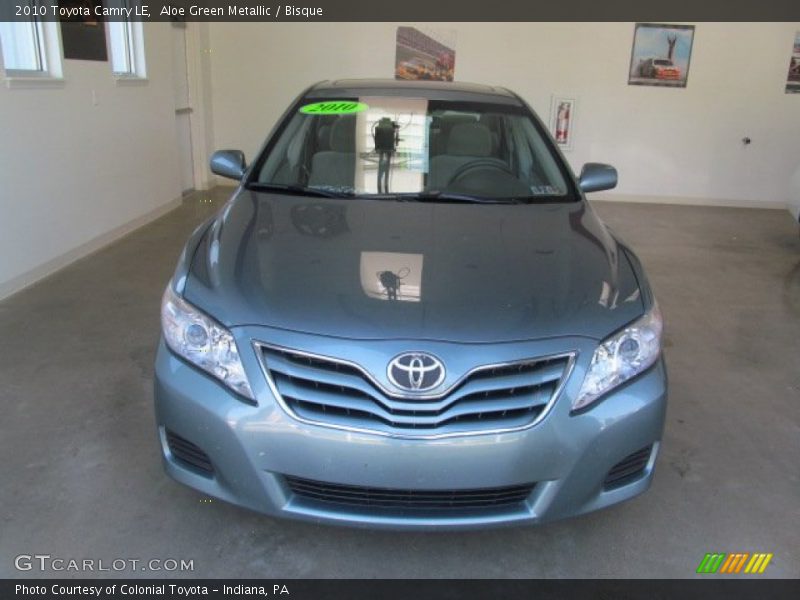 Aloe Green Metallic / Bisque 2010 Toyota Camry LE