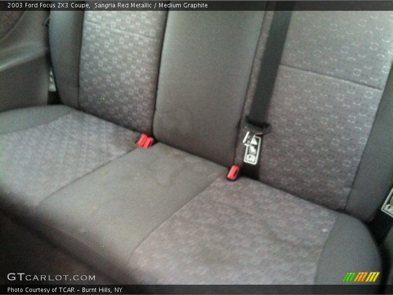 Sangria Red Metallic / Medium Graphite 2003 Ford Focus ZX3 Coupe