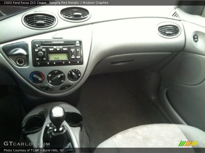 Controls of 2003 Focus ZX3 Coupe