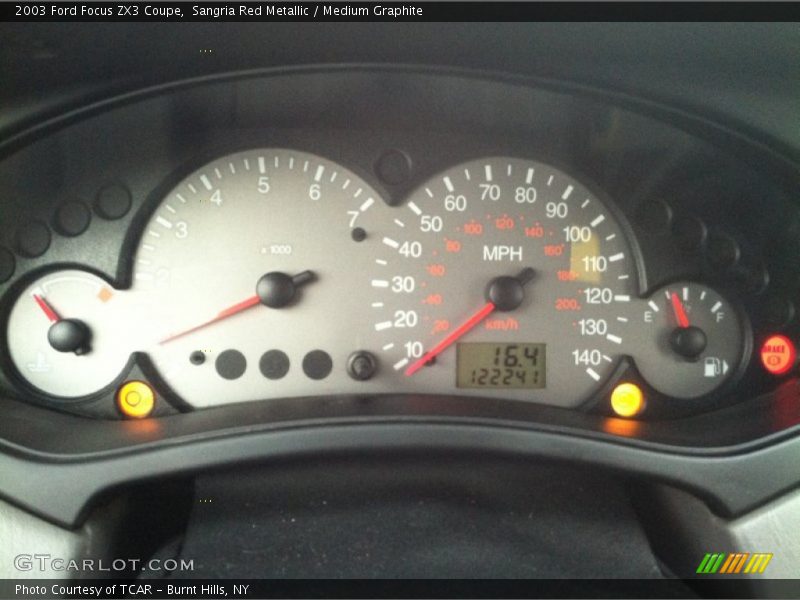  2003 Focus ZX3 Coupe ZX3 Coupe Gauges