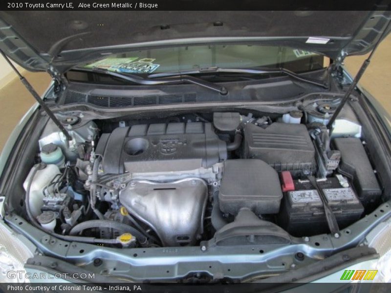Aloe Green Metallic / Bisque 2010 Toyota Camry LE