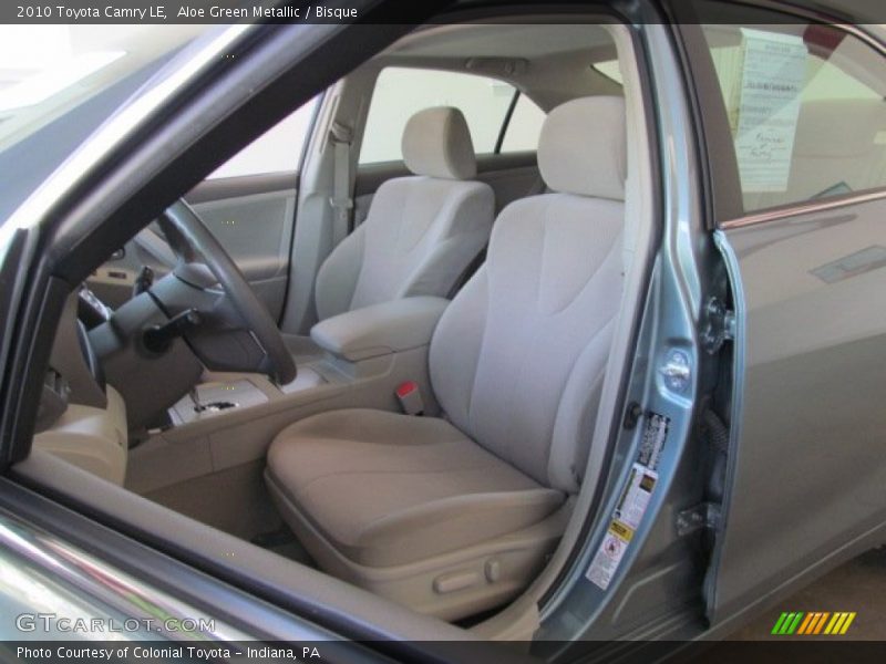 Aloe Green Metallic / Bisque 2010 Toyota Camry LE