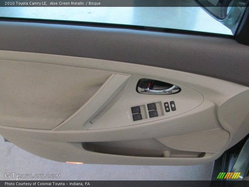 Aloe Green Metallic / Bisque 2010 Toyota Camry LE