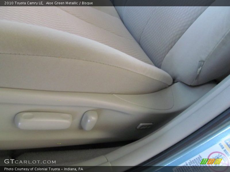 Aloe Green Metallic / Bisque 2010 Toyota Camry LE