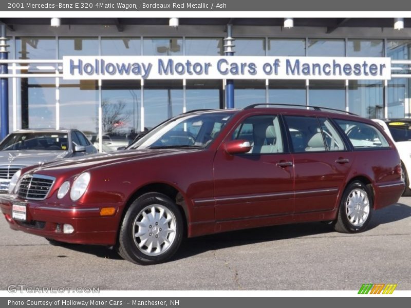 Bordeaux Red Metallic / Ash 2001 Mercedes-Benz E 320 4Matic Wagon