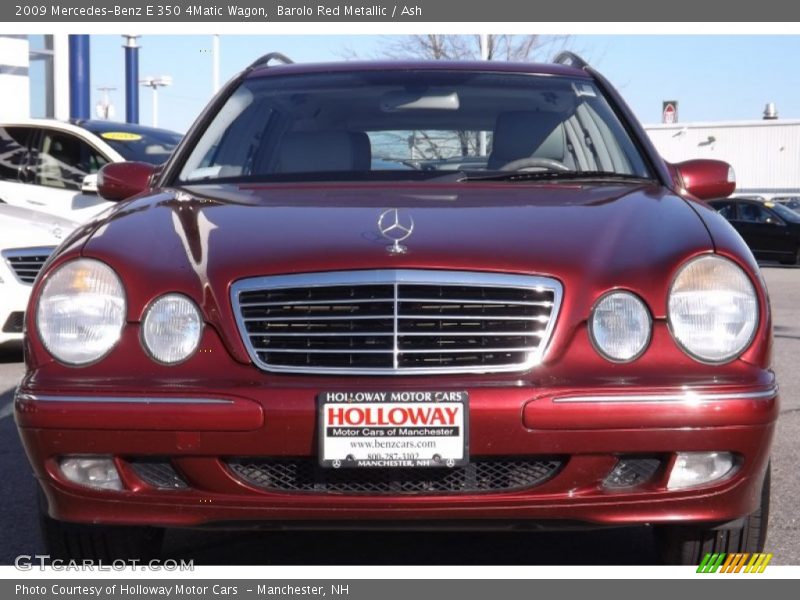 Barolo Red Metallic / Ash 2009 Mercedes-Benz E 350 4Matic Wagon