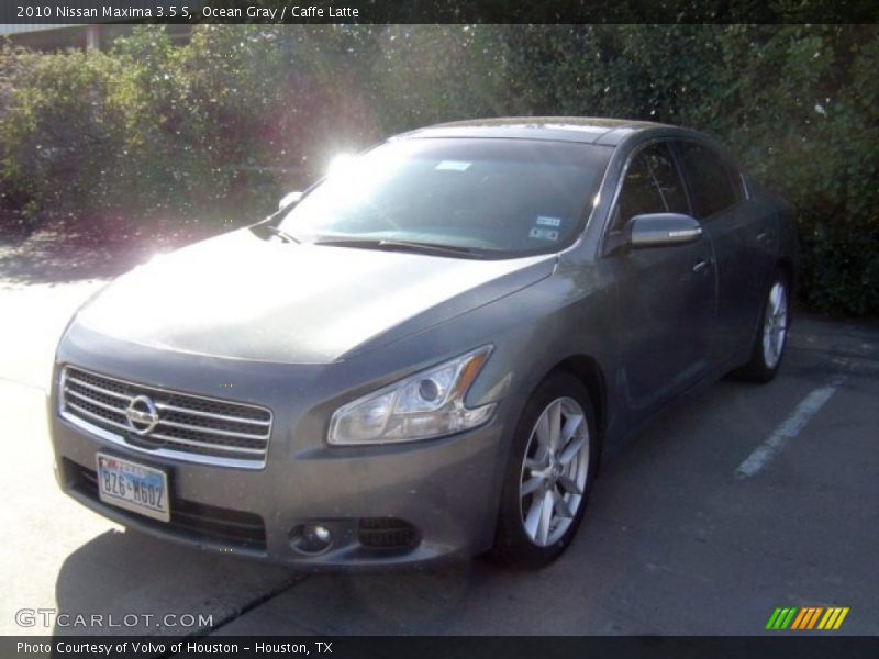 Ocean Gray / Caffe Latte 2010 Nissan Maxima 3.5 S