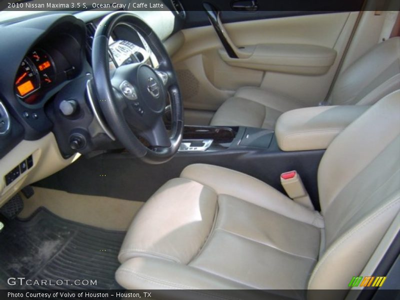 Ocean Gray / Caffe Latte 2010 Nissan Maxima 3.5 S