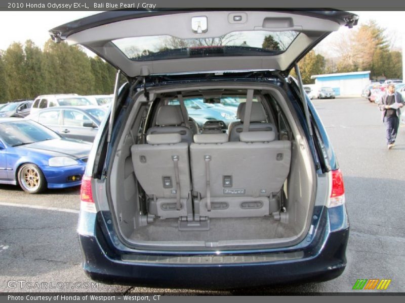 Bali Blue Pearl / Gray 2010 Honda Odyssey EX-L