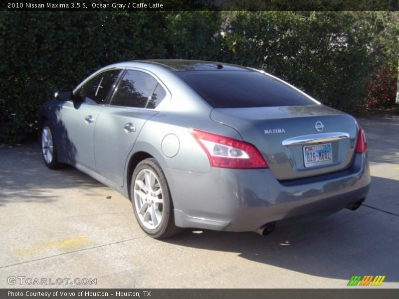 Ocean Gray / Caffe Latte 2010 Nissan Maxima 3.5 S